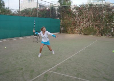 tatiana playing tennis